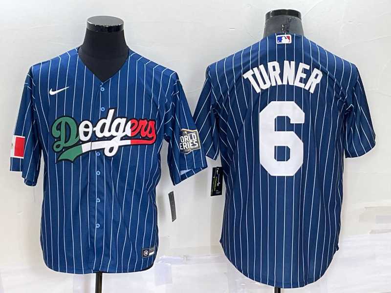 Los Angeles Dodgers #6 Trea Turner Navy Blue Pinstripe 2020 World Series Cool Base Nike Jersey,We sell and wholesale Los Angeles Dodgers #6 Trea Turner Navy Blue Pinstripe 2020 World Series Cool Base Nike Jersey on line form chian!